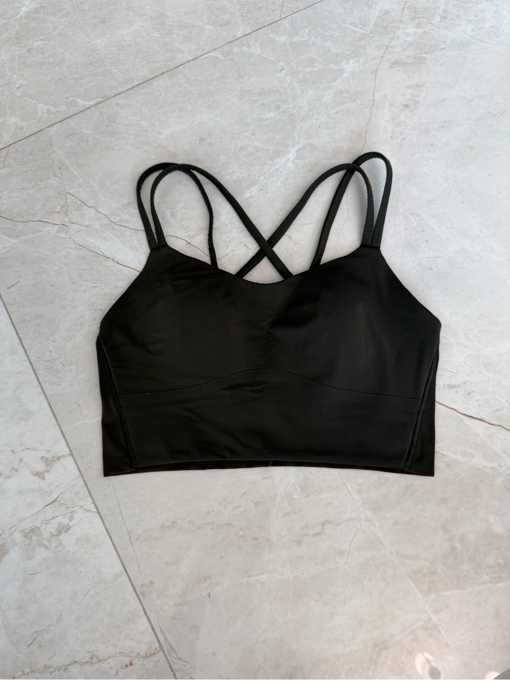 Lululemon cloud bra xs olive green